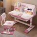 Table d'étude pour enfants avec chaise réglable
