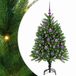 vidaXL Kerstboom met 150 LED, Groen, 120 cm