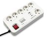 Salicru SPS Safe Master+ Stekkerdoos, actieve elektrische beveiligingen van de nieuwste generatie (6 geaarde stopcontacten)