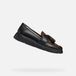 GEOX ARLARA DAMES Loafers - Zwart/Cognac - Maat 40
