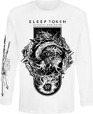 Sleep Token Nimbus Heren Shirt met lange mouwen - wit - L