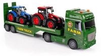 LeanToys Remorque de remorquage/transport avec tracteurs avec lumière et son