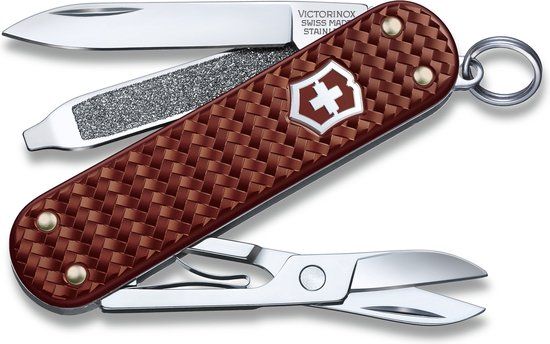 Victorinox Classic SD Precious Alox Hazel Brown 0.6221.4011G - Zwitsers zakmes - 2023