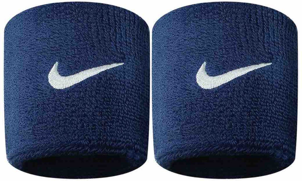 Nike Swoosh Wristbands Navy - Blauw - 0845840057995