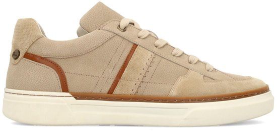 No Stress Heren Beige nubuck sneakers Maat 41