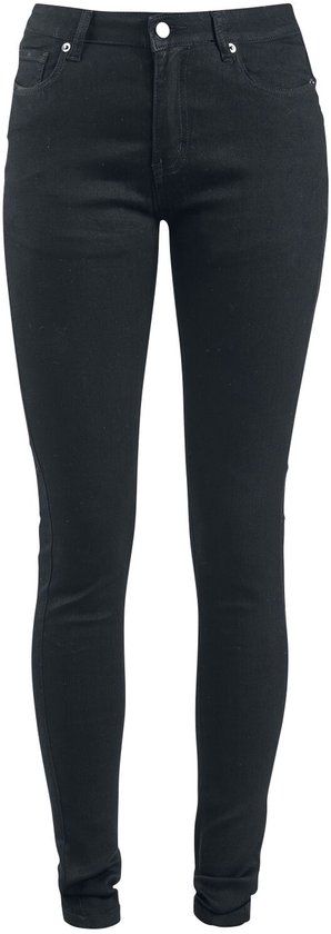 Forplay Super Stretch Skinny Jeans Zwart Katoen W30 X L34