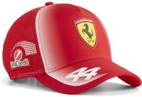 Puma Ferrari Lewis Hamilton Replica Vrachtwagenchauffeurs Pet Rood Kinderen