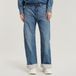 G-Star Bowey 3D Lined Loose Wmn Jeans Damen 27/34 Baumwolle Faded Bora Wind