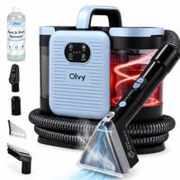 Olvy Tapijtreiniger PRO - Stoomreiniger - Draagbare Vlekkenreiniger - 100° Stoom - Bank Reiniger Machine - Meubelreiniger - 1650W - Zetelreiniger - Matrasreiniger