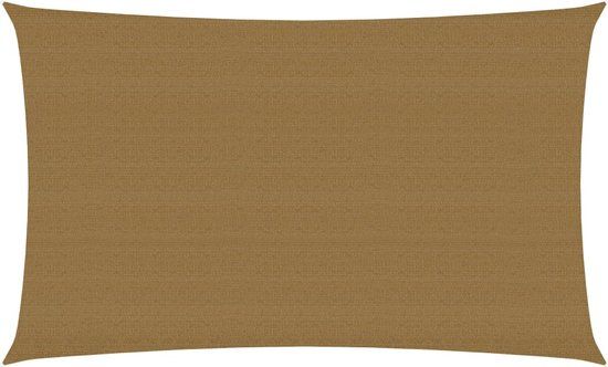 vidaXL Zonnezeil - 3x6 m - Taupe