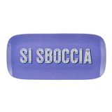 RECHTHOEKIGE Maiolika Rectangular Dish 37.5x17.5 cm Purple Melamine