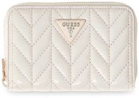 GUESS Cheryl SLG Zip Around Wallet Stone crème