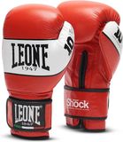 Leone1947 Shock Gevechtshandschoenen Rood 16 oz