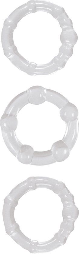 NS Novelties Stamina Rings - Transparant