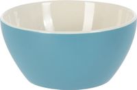 Excellent Houseware Acapulco Soepkommen/serveer schaaltjes - Blauw - Porselein - D14 x H6.5 cm
