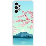 Samsung Bedrukt siliconen hoesje compatibel met Galaxy A13 4G Mont Fuji