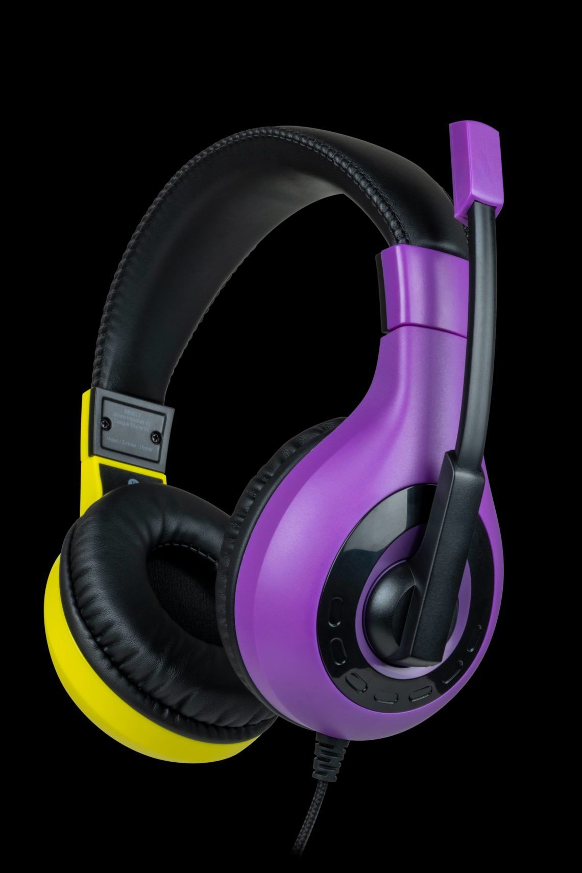 Bigben Interactive BigBen Stereo Gaming Headset V1 - Nintendo Switch - Paars/Geel