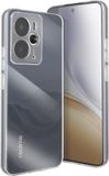 Avizar Coque arrière en silicone transparente avec protection d'appareil photo pour Realme 14T