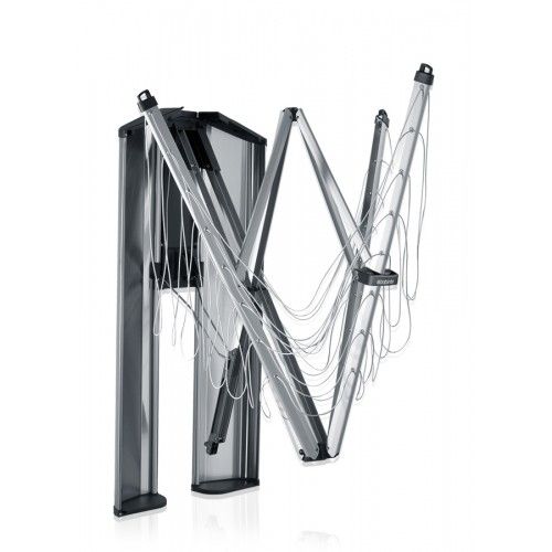 Brabantia WallFix Wanddroogrek - Roestvrijstaal - 180cm