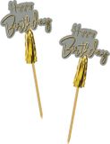 Folat Prikkers Golden Dawn 12 cm - 12 stuks