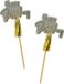 Folat Prikkers Golden Dawn 12 cm - 12 stuks