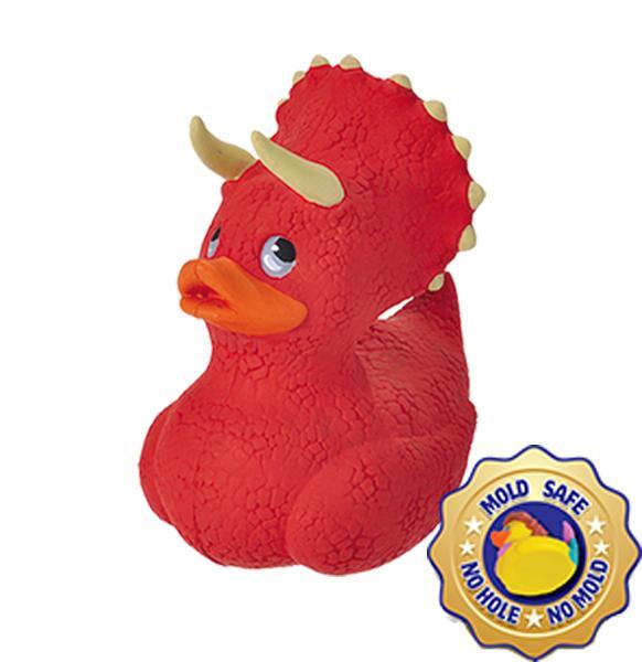 Wild Republic Rubber Duck Triceratops