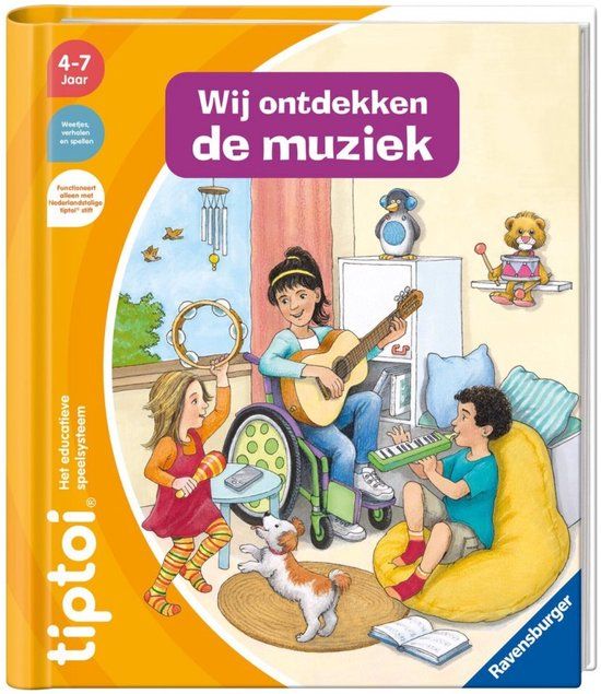 Ravensburger Tiptoi Boek Muziek Ontdekken