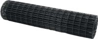 vidaXL Euro Hek 1 x 10 m PVC-gecoat ijzer Grijs