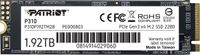 Patriot Memory P310 1,92 TB M.2 PCI Express 3.0 NVMe