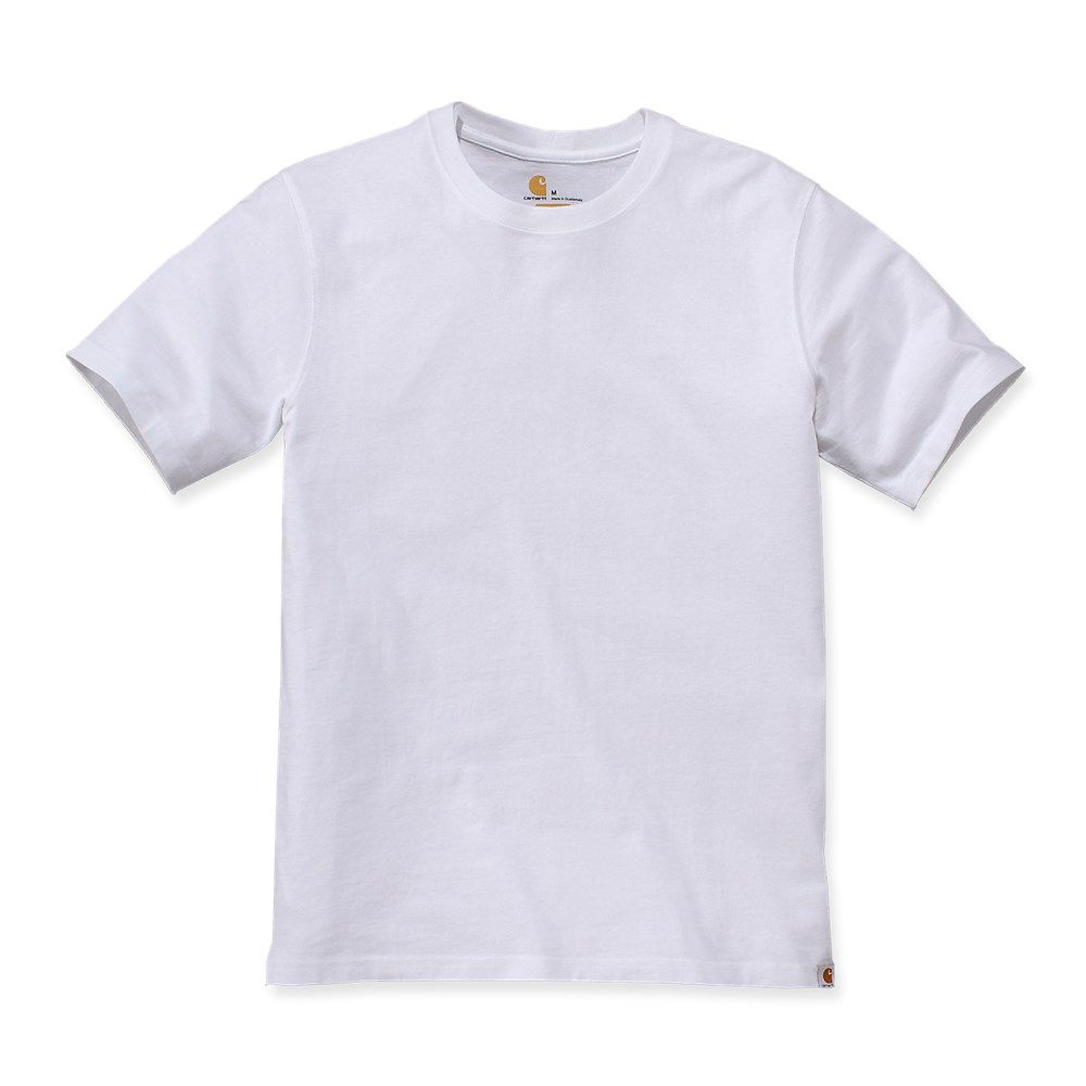 Carhartt 104264 Workwear Solid T-Shirt - Relaxed Fit - White - L