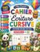 Cahier d’Écriture Cursive: Cahier d’Écriture Grande Section et CP pour Apprendre à Écrire en Cursive - Alphabet Majuscule et Minuscule les lettres, ... jeux, animaux et activités pour les petits