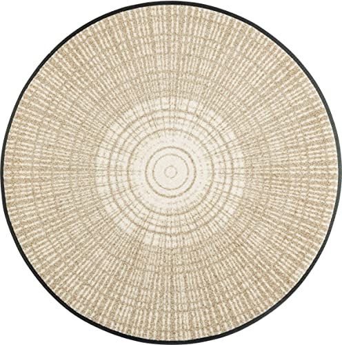 Wash+Dry Voetmat Cascara beige 85x85cm - Binnen & Buiten - Wasbaar