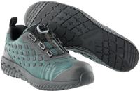 Mascot Chaussures de sécurité basses personnalisées F0650-704 - Vert forêt/Noir - 47
