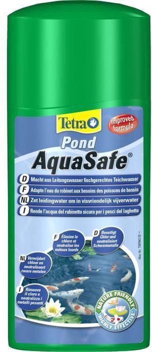 Tetra Vijverwaterconditioner AquaSafe - voor vijvervissen - 500 ml