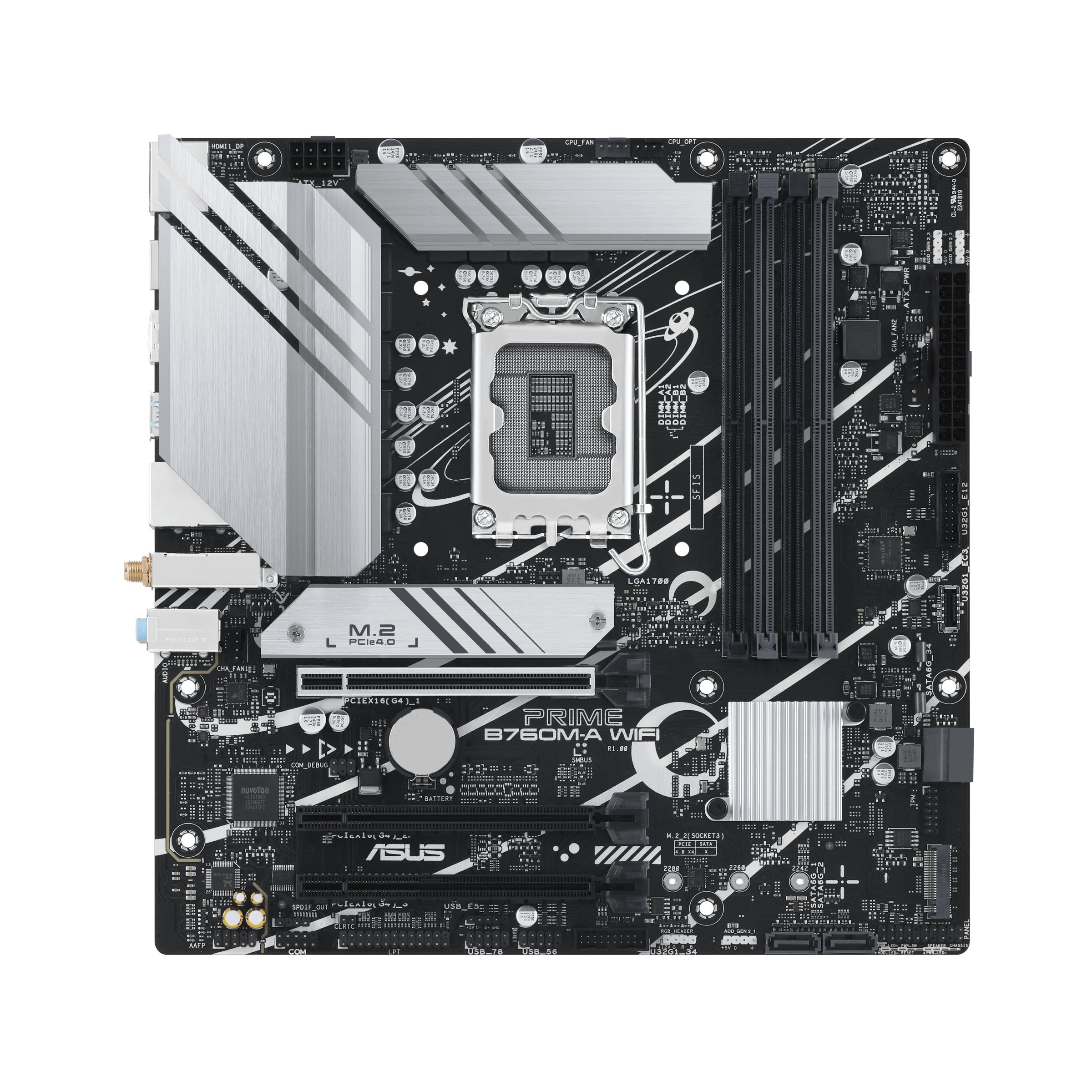 ASUS PRIME B760M-A WIFI Intel B760 LGA 1700 Micro ATX Motherboard
