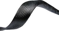 HellermannTyton 170-00120 HEGPX12-PET-BK Gevlochten slang Zwart Polyester 6 tot 19 mm 100 m