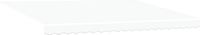 vidaXL - Vervangingsdoek - zonnescherm - 4,5 x 3,5 m - Wit - Polyester
