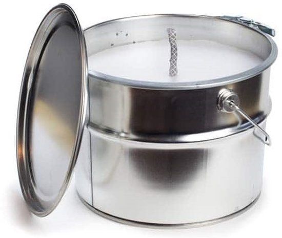 Rustik lys Buitenkaars Wit - 50 branduren | Wit | 7442915369378