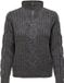 JDY Andrea Zip Cable Sweater Dames - Taille L