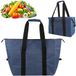 Sac isotherme pliable - 10L - Bleu foncé - Tissu Oxford
