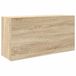 vidaXL Badkamerwandkast Sonoma eiken 80x25x40 cm