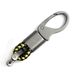 ACPURI Auto gevlochten touw, zinklegering, sleutelhanger, autosleutel, ophanging, versiering, sieraden, zakelijk cadeau voor mannen en vrouwen (zwart goud)