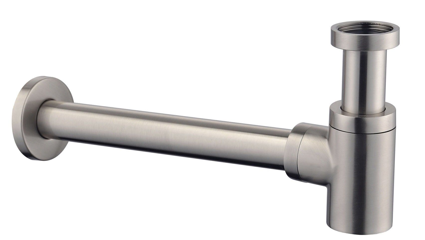 Wiesbaden Caral design sifon laag RVS look