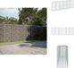 vidaXL Schanskorf - 600x100x200 cm - Gegalvaniseerd IJzer - Zilverkleurig