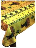 PROMO LINGE Rechthoekig tafelkleed 150 x 240 cm Geel