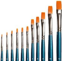 Faller Pinselset, Flachpinsel, synthetisch