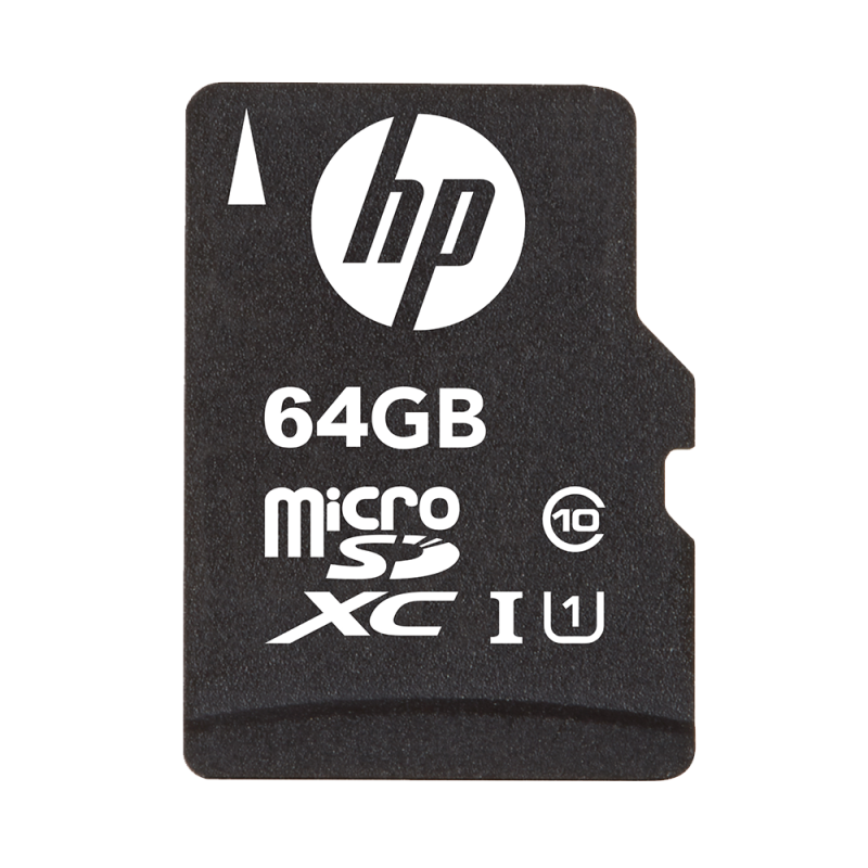 HP MicroSDXC 64GB Class 10 UHS-I + SD Adapter