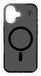 iDeal of Sweden Transparante MagSafe-hoes voor iPhone 17, getint zwart