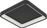 EGLO connect.z Loretello-Z Smart Plafondlamp - 35 cm - Zwart/Wit - Instelbaar RGB & wit licht - Dimbaar - Zigbee