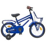 vidaXL Kinderfiets 14 Inch Donkerblauw